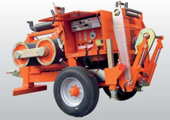 Hydraulic Puller for Pulling On Overhead Stringing Operations as well as Underground Cabling. Image